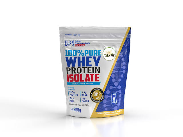 Whey Protein ISOLATE Ваниль, Balkan Pharm.,Moldova 