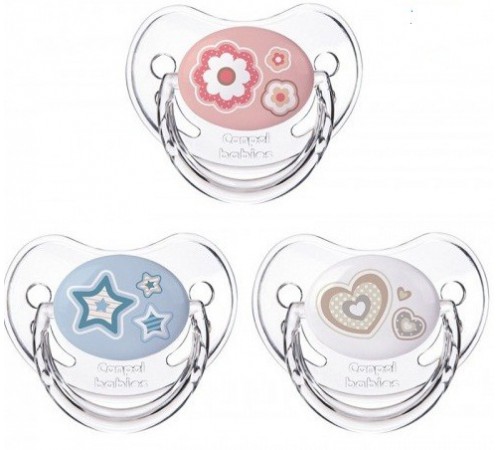 Пустышка Canpol силиконовая, ортодонтическая (18 месяцев+) (22/567)
