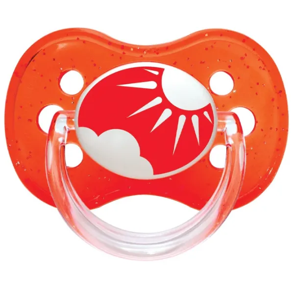 Пустышка Canpol силиконовая, круглая (18 месяцев+) (22/415)