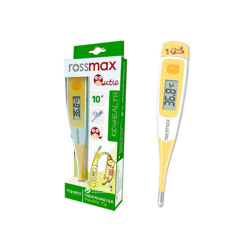Медицинский цифровой термометр Rossmax TG380 с гибким наконечником (результат за 10 секунд)