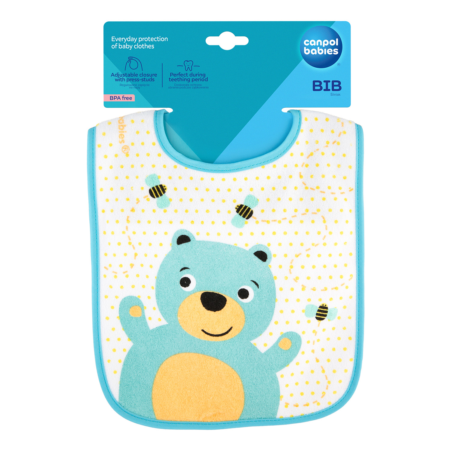 Нагрудник Canpol из хлопка (2 шт.) (15/104)