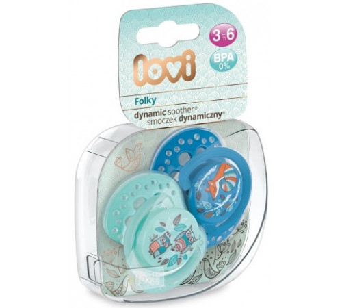 Пустышка Canpol Lovi силиконовая, ортодонтическая (3–6 мес.) (22/842) N2