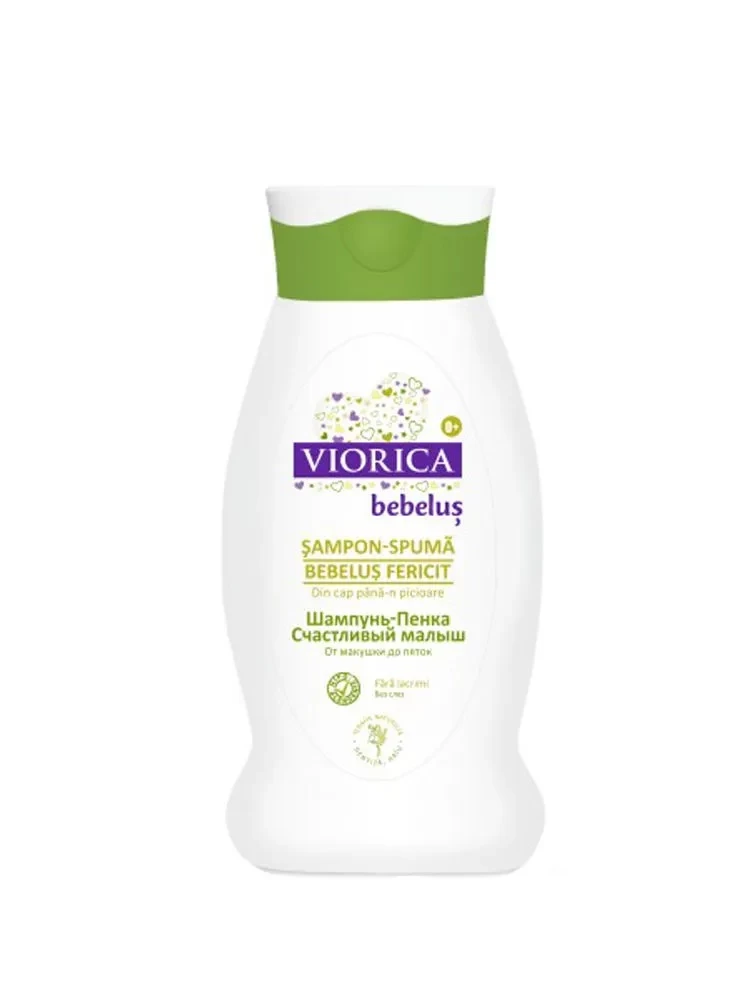 Детский шампунь-пенка Viorica “Счастливый малыш”, 250 мл