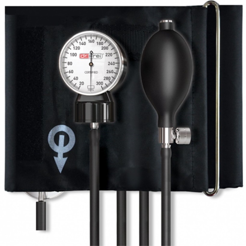 Механический тонометр Dr.Frei A-40 Comfort (с фонендоскопом, встроенным в манжету)