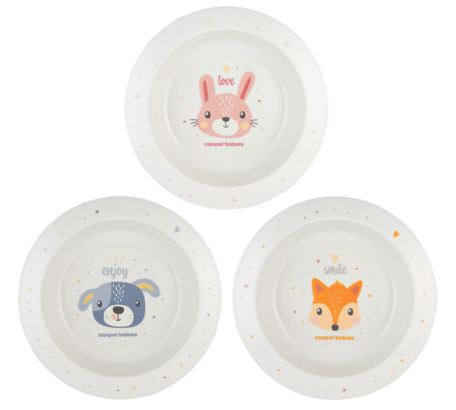 Тарелка Canpol пластиковая (4/412)