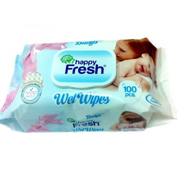 Влажные салфетки Happy Fresh N100 Sensitive BABY
