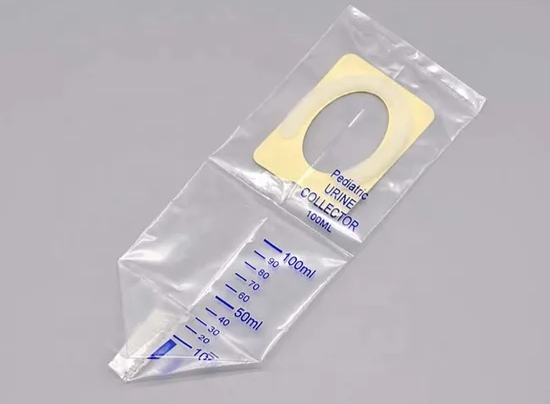 Пакет для сбора мочи, 100 мл (педиатрический, стерильный) Changzhou, Medline