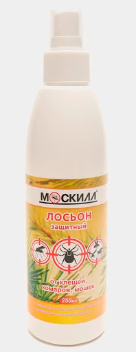 MOSKILL Лосьон от комаров и клещей “Универсал” 250 мл