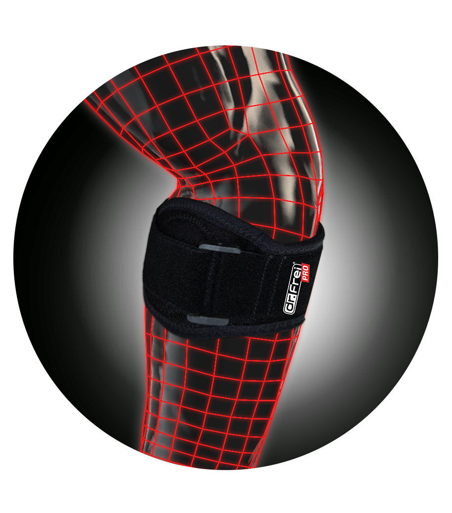 Фиксирующий локтевой бандаж / ортез Dr.Frei (8322), размер S/XL (теннис, гольф)