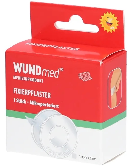Самоклеящийся бинт WUNDmed (2,5 см x 2,5 м) (02-092)