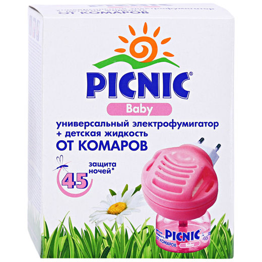 PICNIC BABY electro-fumigator + lichid 30 ml