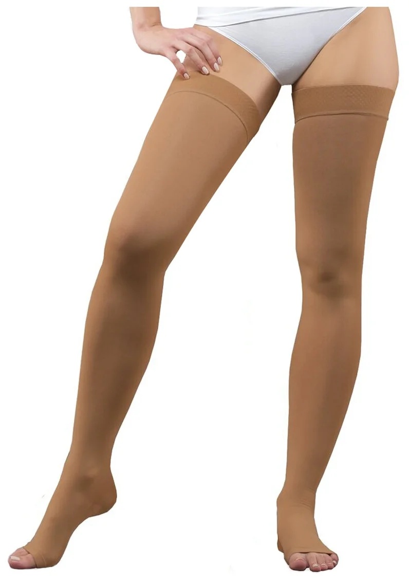 Эластичный компрессионный чулок Tonus 0403-5, Lux, H2, (бежевый)