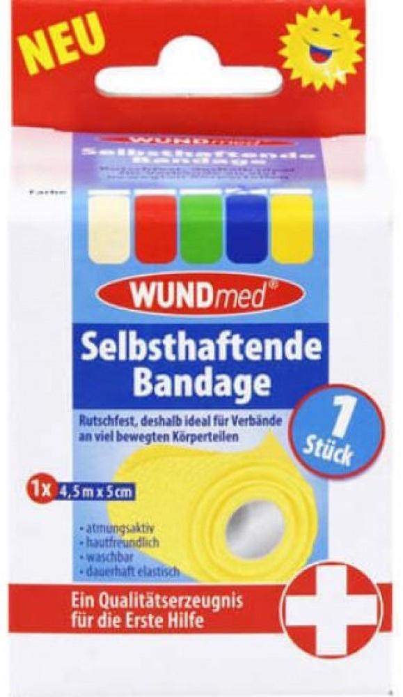 WUNDmed Самофиксирующийся эластичный бинт (5 см x 4,5 м) (04-014)
