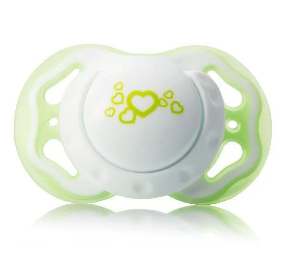Пустышка Healthy Baby силиконовая, с диском N1