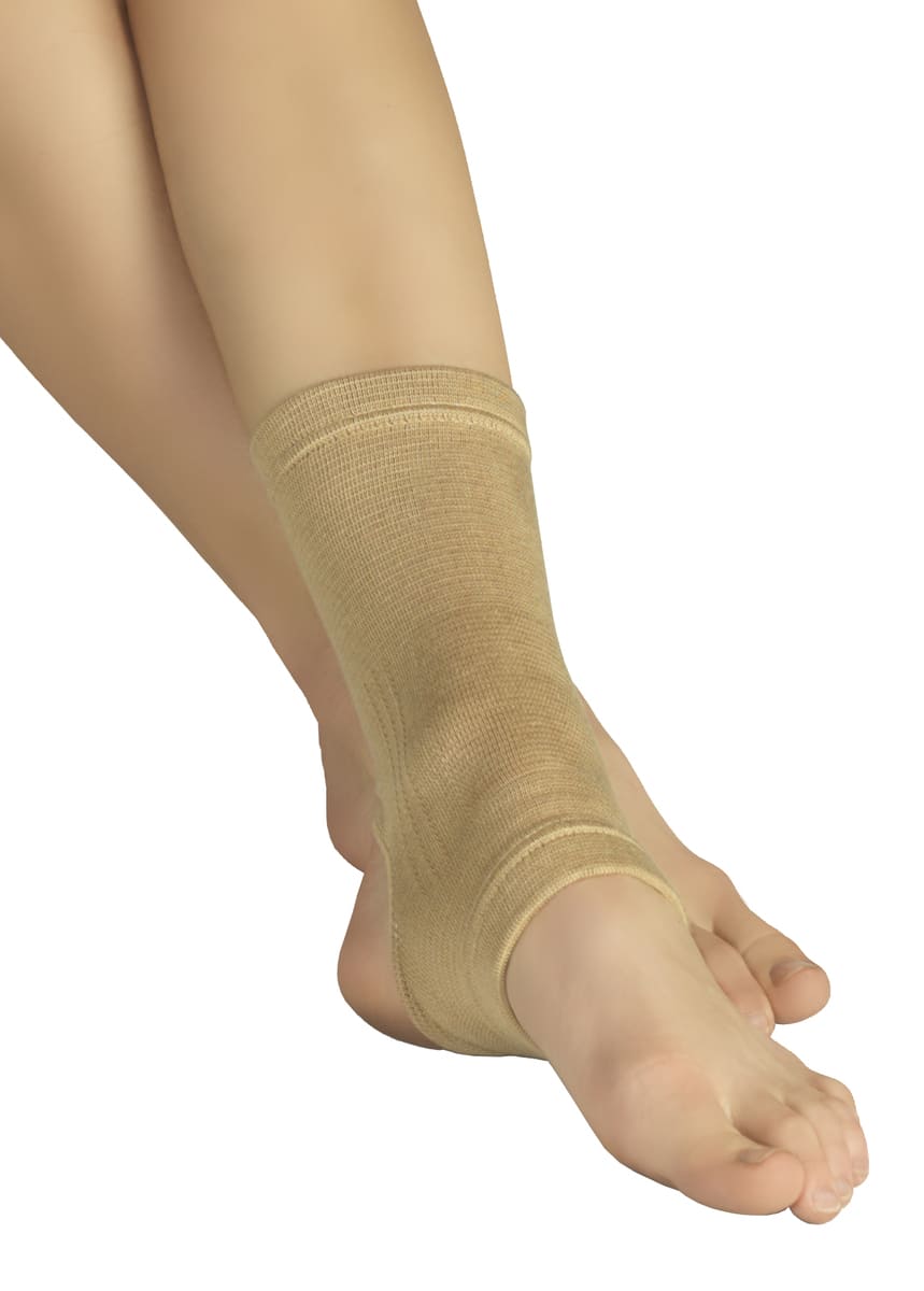 Эластичный трубчатый бинт для голеностопа (9605-03) N3 Tonus, бежевый