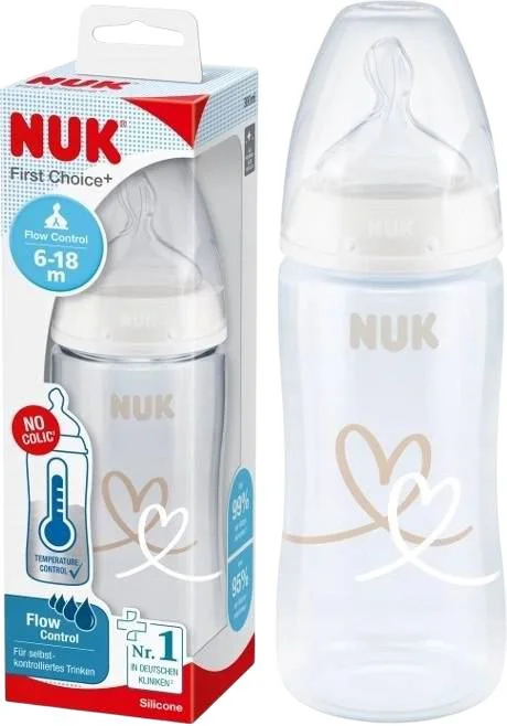 Бутылочка NUK силиконовая (6–18 мес) Space (A736.322)
