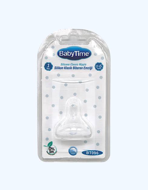 Соска BabyTime силиконовая Классическая N1 (0-6 месяцев) (BT096)