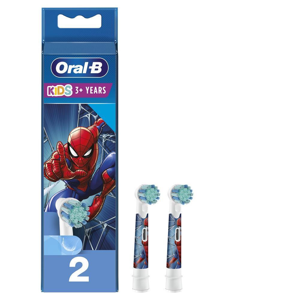 Зубная щётка Oral-B Spider-Man / Cars (сменные насадки) N2