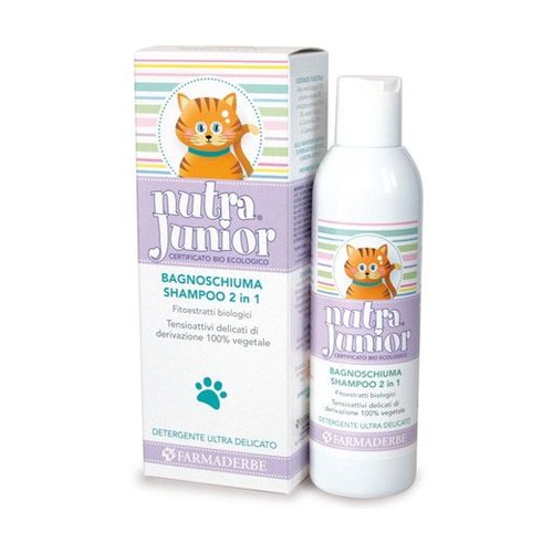 Шампунь-гель 2 в 1 для детей Nutra Junior 200 мл Farmaderbe