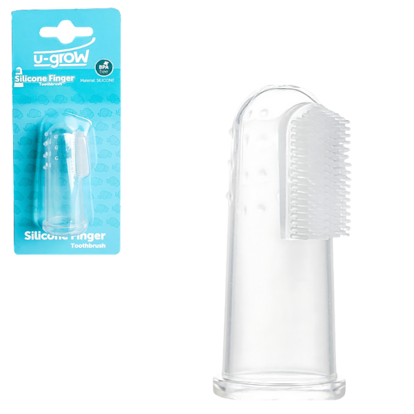 U-Grow Periuță de dinți pentru deget din silicon A-1050