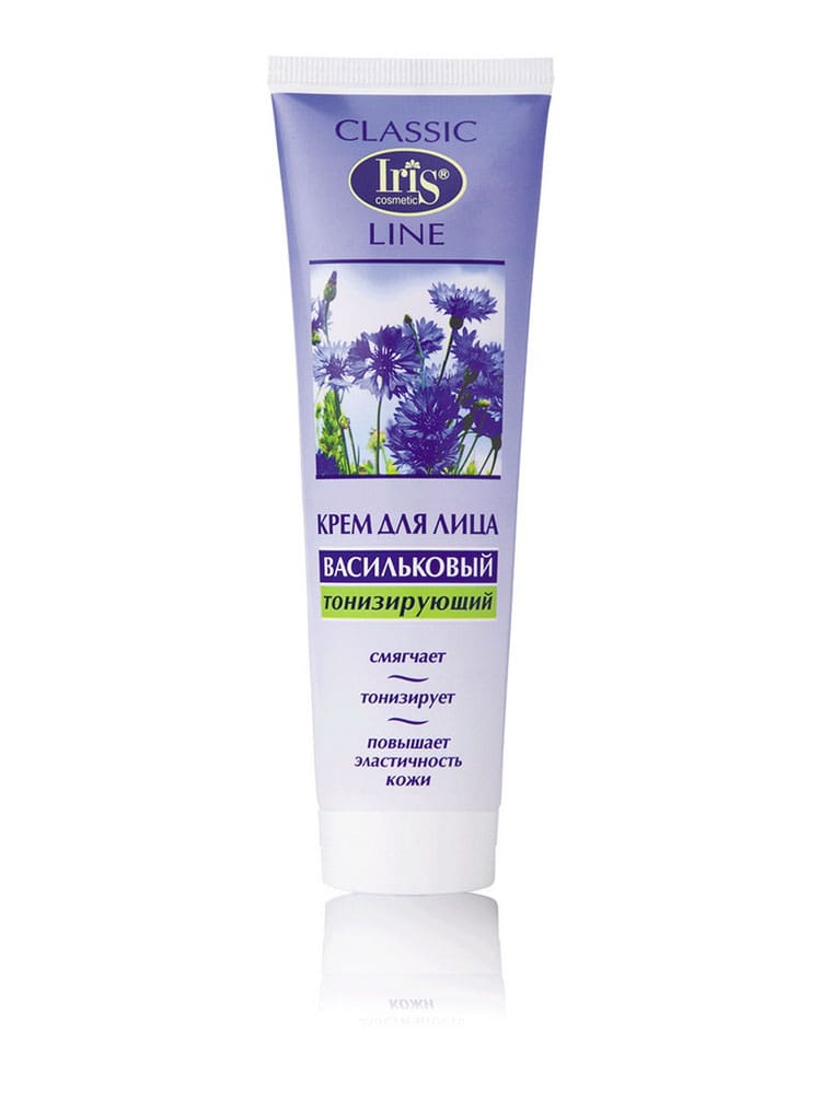 Crema pentru față Iris Cosmetics cu Albăstrele, 100 ml