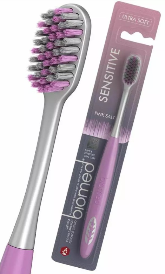 Зубная щётка Biomed Pink Salt Soft
