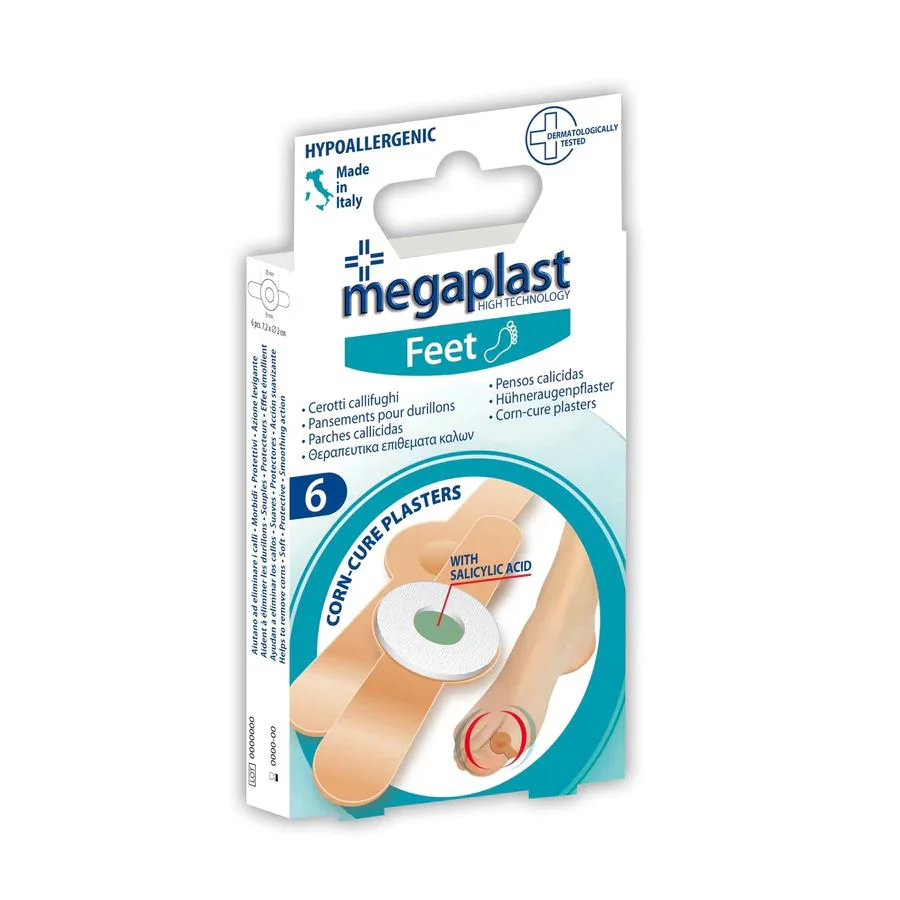 Emplastru Megaplast bătături Feet Set N3 cu hidrocoloid