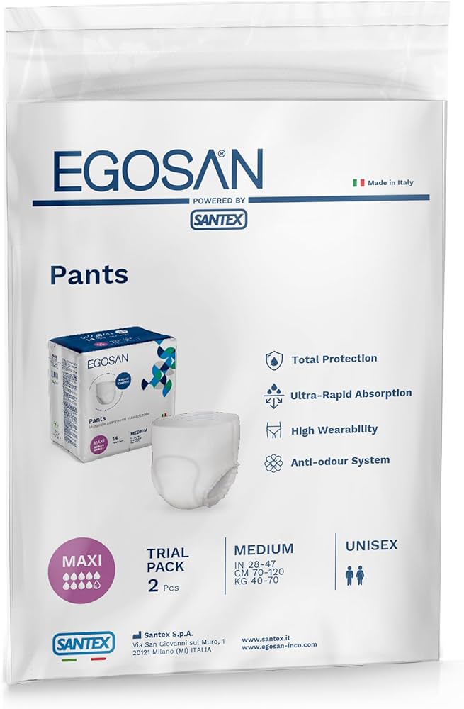 Scutece adulți EGOSAN (50–80 cm, 40 kg+) Small N30 (4) MAXI unisex