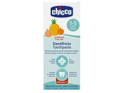 CHICCO Зубная паста TuttiFrutti (1-5 лет)