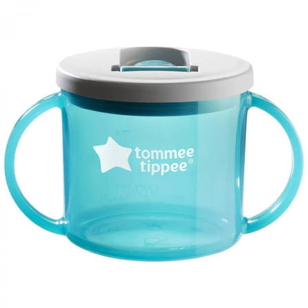 Cană Tommee Tippee Basics First Cup 190 ml Albastră (4 luni+)