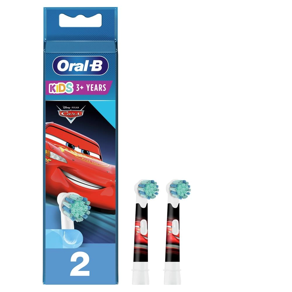 Электрическая зубная щетка Oral-B Kids Cars N2 (сменная насадка)
