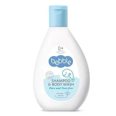 BEBBLE Шампунь и Гель для душа 2 в 1 для детей (0+), 200 мл