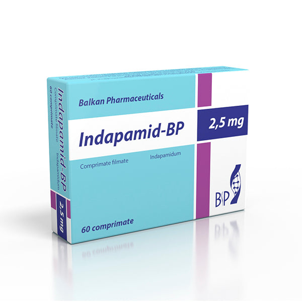 Индапамид-BP таблетки, покрытые плёночной оболочкой, 2,5 мг N10x3