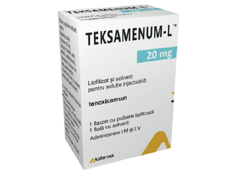 Teksamen-L 20mg liofilizat+solvent/soluție injectabilă N1+2ml N1