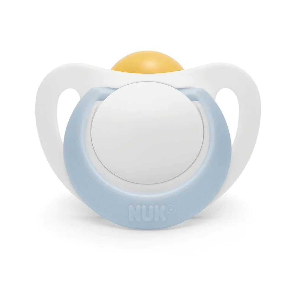 Пустышка NUK латексная Soft (0–6 месяцев)
