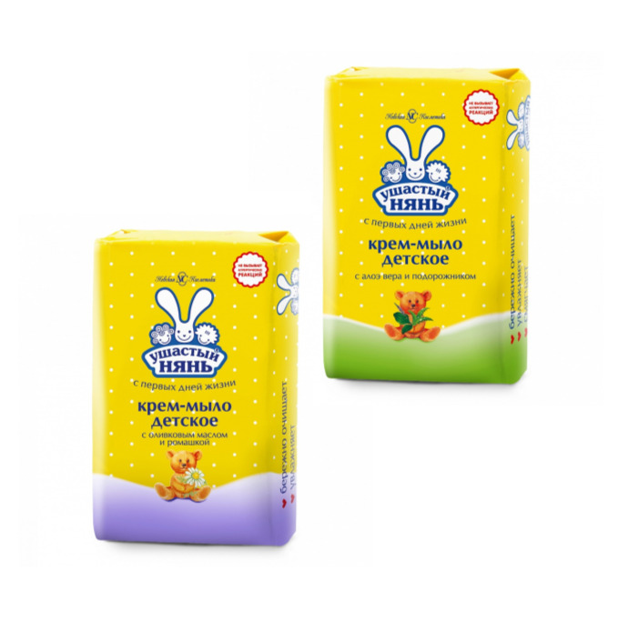 Крем-мыло для детей «Ушастый Нянь» 90 г