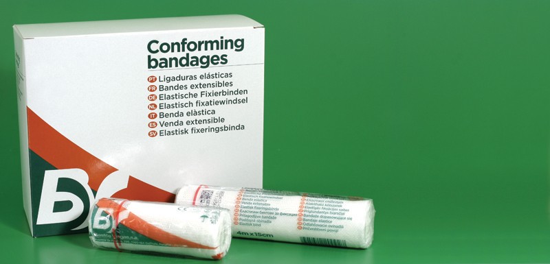 Fașă medicală sterilă 4 m x 10 cm Bastos Viegas (410-506)