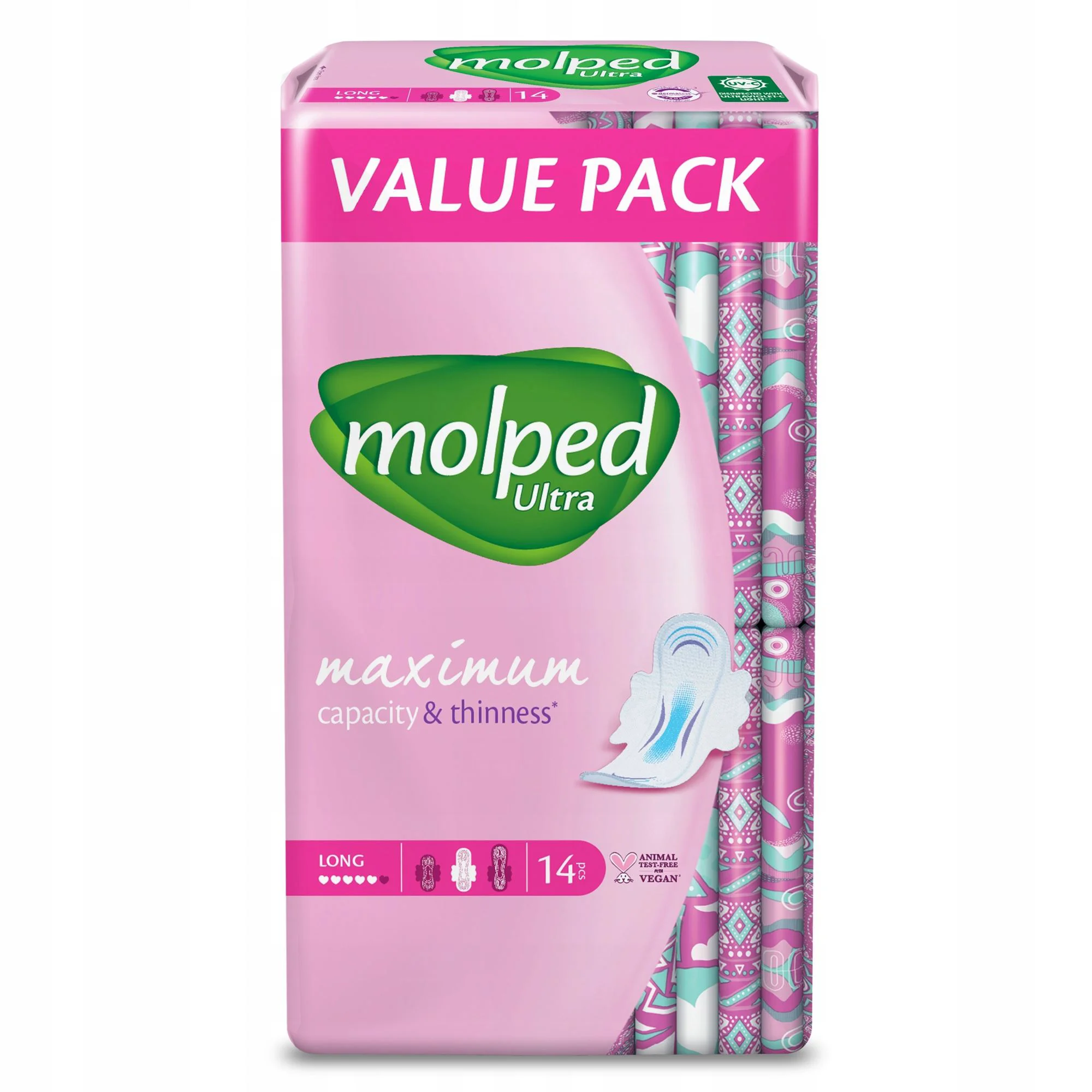 Прокладки Molped Ultra Eco Long Wings N14 (*5)