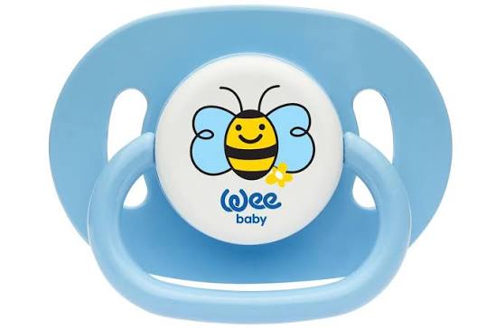 Tetină WeeBaby din silicon, rotundă, mărimea 1 (0–6 luni) (866)