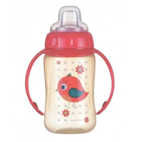 Поильник-непроливайка с силиконовым носиком Canpol 300 мл (с 6 месяцев) (56/519)
