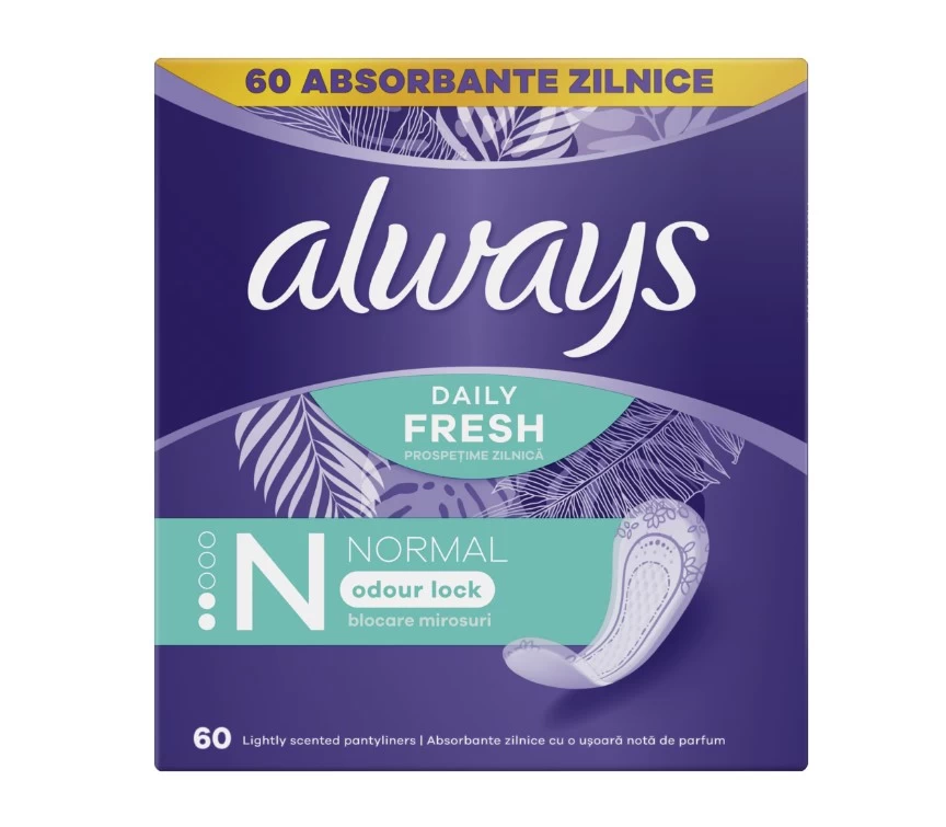Ежедневные прокладки ALWAYS Dailies Normal N60