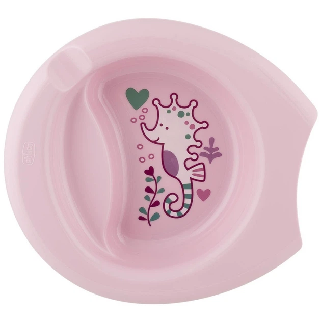 Тарелка CHICCO Easy Feeding Plate (6 мес.+) (016001)