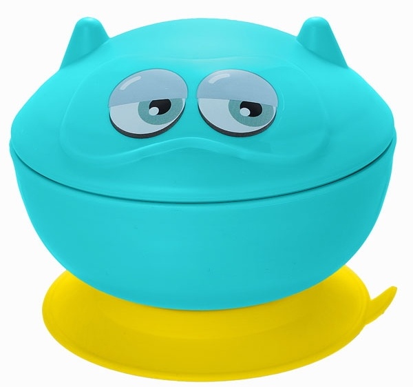 Миска U-Grow (12 мес.+) с присоской и крышкой 340 мл (A-1121)