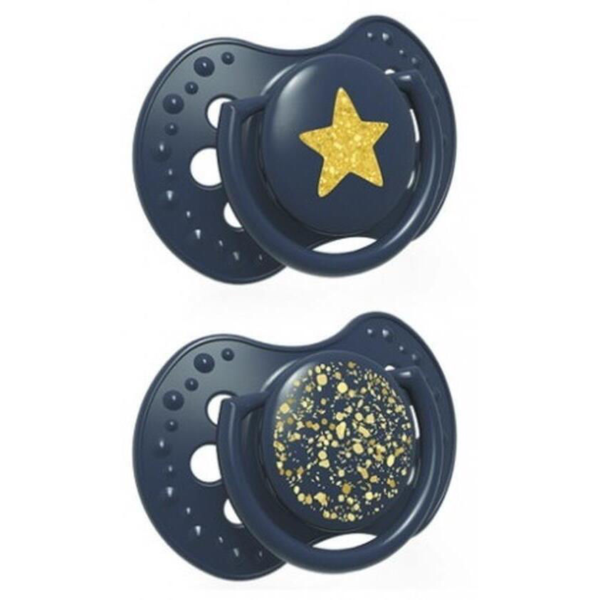 Пустышка Canpol Lovi силиконовая, (0–3 мес.) (22/892) N2 Starbust