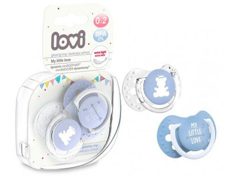 Соска Canpol Lovi силиконовая (0–2 мес.) (22/847) N2 My Little Love BOY