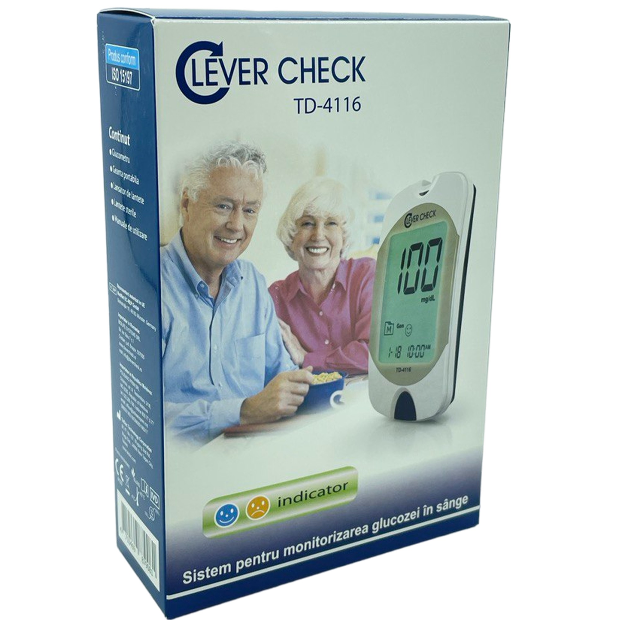 Глюкометр Clever Chek TD-4116