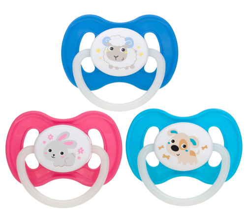 Пустышка Canpol латексная, ортодонтическая (18 мес.+) (23/261) Toys