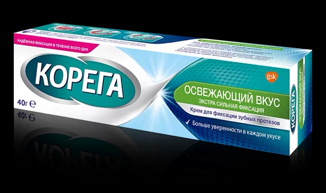Корега Экстра ультра-сильная фиксация, крем 40 г