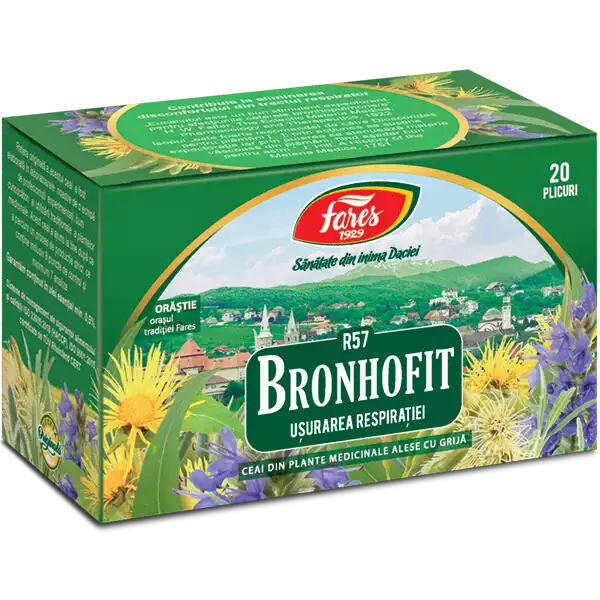 Ceai Fares Bronhofit (R57) plic 1,5 g N20