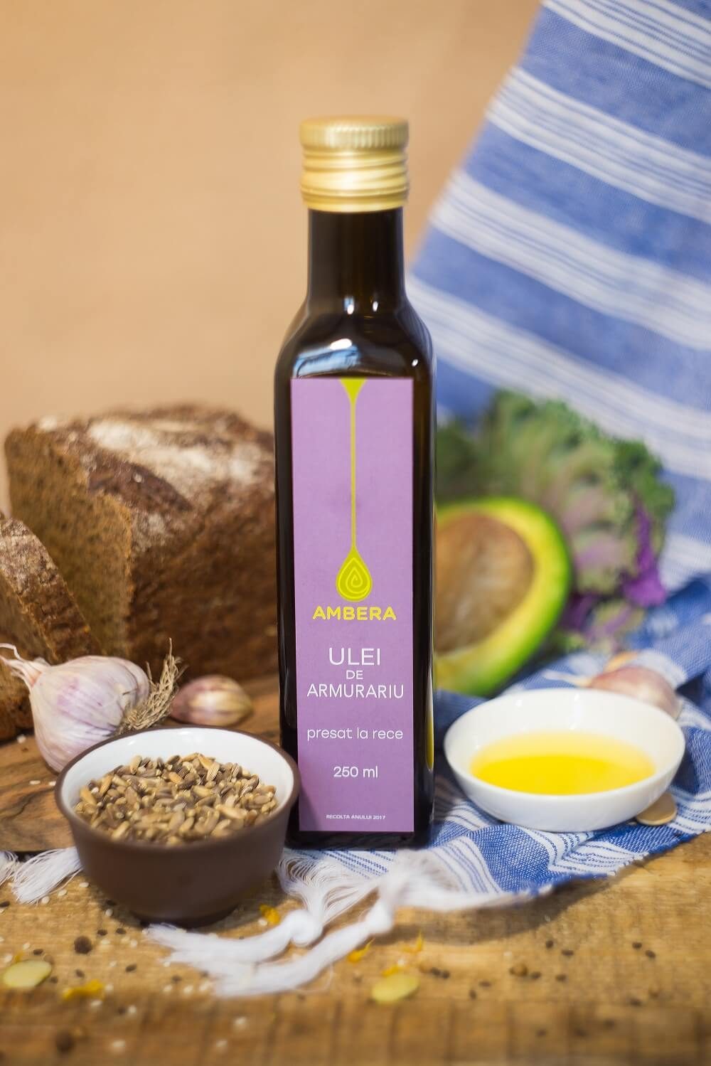 Масло из семян расторопши Ambera (холодного отжима) 250 мл